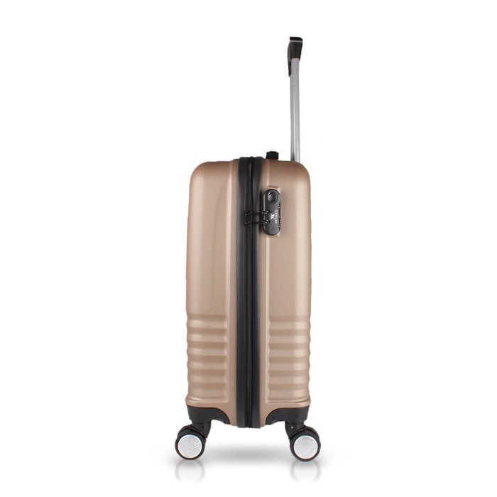 Zoozie Bags Maleta de Cabina Dorada 37L